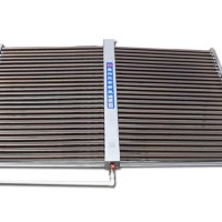 真空管大型热水工程集热器模 彩钢联箱+彩钢支架+真空管+尾拖